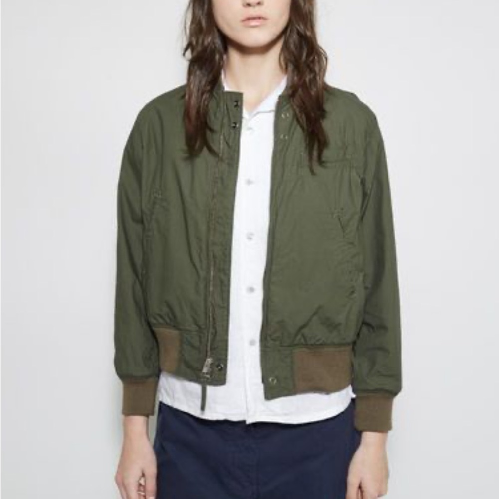 FWK Engineered Garments Rare Light Green Iridescent Bomber